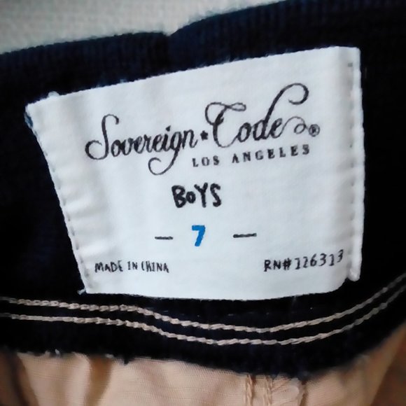 Sovereign Code Gavin Shorts  Boys Size 7 - Picture 8 of 8